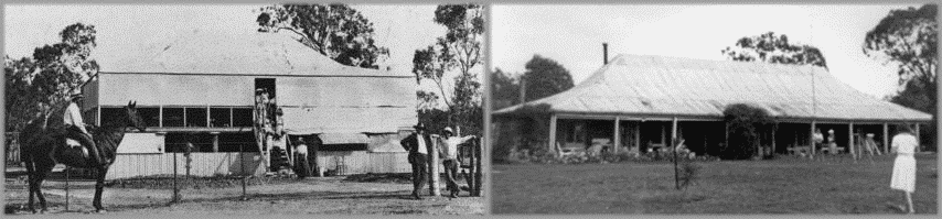 Qld Stations: Escott Station, Normanton, 1911; Auburn Station, Taroom. State Library of Queensland.