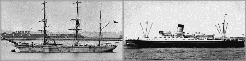 Ships: Toowomba; Hinemoa. State Library of Queensland.